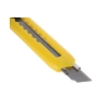 Нож строительный усиленный 9 мм ручка пластик BIBER 50101