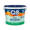 Краска акриловая фасадная Formula Q8 белая (4.5 кг)