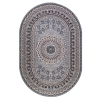 Ковер 1.5х1.9 м Merinos Sierra D504 Blue-Brown овал