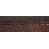Черепица коньково-карнизная Döcke Standard коричневая 11/22 мп УЦЕНКА*