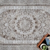 Ковер 1.2х1.8 м Radjab Carpet Астра 1342A BROWN - BEIGE