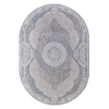 Ковер 1.6х2.3 м Radjab Carpet ARMINA 03880A BLUE - BLUE овал