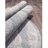 Ковер 1.6х2.3 м Radjab Carpet ARMINA 03880A BLUE - BLUE овал