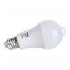 Лампа светодиодная LED A60 12Вт E27 груша 4000K с датч. освещ. и датч. движ. белый свет Uniel