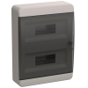 Корпус пластиковый ЩРН-П-24 IP41 черн. прозр. дверь TEKFOR IEK TF5-KP12-N-24-41-K01-K03