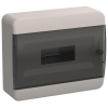 Корпус пластиковый ЩРН-П-12 IP41 черн. прозр. дверь TEKFOR IEK TF5-KP12-N-12-41-K01-K03
