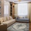 Ковер 1х2 м Merinos Cuba F265 BLUE