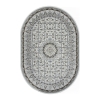 Ковер 1.6х2.3 м Merinos Miray O1462 096 GREY овал