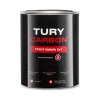 Грунт-эмаль по ржавчине 3в1 TURY Carbon синяя RAL 5005 (0.9 кг)