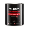 Грунт-эмаль по ржавчине 3в1 TURY Carbon серая RAL 7040 (2.2 кг)