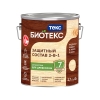 Антисептик декоративный для дерева Текс Bioteks 2-в-1 бесцветный (2.7 л)