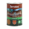 Состав деревозащитный декоративный Terratex орех (0.75 кг, 1 л)