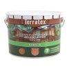 Состав деревозащитный декоративный Terratex орех (7.5 кг, 9 л)