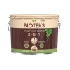 Антисептик декоративный для дерева Текс Bioteks 2-в-1 беленый дуб (9 л)