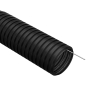 Труба гофрированная ПНД 20 мм с зондом 100 м черная IEK CTG20-20-K02-100-1
