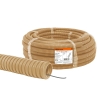 Труба гофрированная ПВХ 25 мм с зондом 25 м сосна TDM Еlectric ЭКО SQ0401-0053