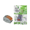 Клемма СМК 222-412 на 2 провода 0.08-4 мм² Duwi (5 шт) 26609 9