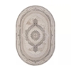 Ковер 1.56х2.3 м Merinos Siesta M034A BONE-GRAY овал