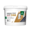 Краска-грунт фасадная для плит OSB Prosept Liquid Rubber Proff 3 в 1 белая (1 кг)