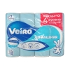Бумага туалетная Veiro Домашняя 2х-слойная (12 шт)