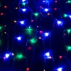 Гирлянда LED "Дождь" 144 разноц. светодиод., 8 режимов Космос (1.5х1.5 м) KOC_CUR-V106
