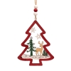 Украшение декоративное новогоднее деревянное, 11,5 x 14 см «Елка» SYMZPB-4423140