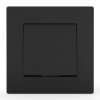 Выключатель 1-кл. СП в сборе карбон IP20 10А TOKOV Electric Pixel TKE-PX-V1F-C14