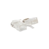 Коннектор неэкран. универсальный RJ45 (8P8C) TERACOM EKF TRC-PLUG-5EUTP-10 (10 шт)