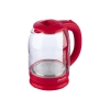 Чайник электрический Матрёна MA-007 1.8 л стекло, пластик (красный)