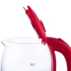 Чайник электрический Матрёна MA-007 1.8 л стекло, пластик (красный)