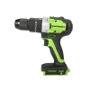 Дрель-шуруповерт бесщеточная аккумуляторная ударная GreenWorks GD24DD60K2