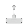 Удлинитель Космос белый (3х0.1 м, ПВС 3х1, с/з, 2USB+1USBC)