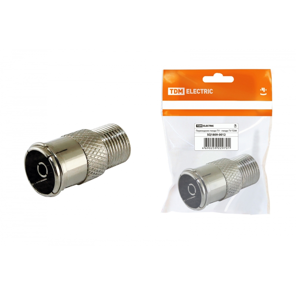 Переходник F Гнездо F Гнездо