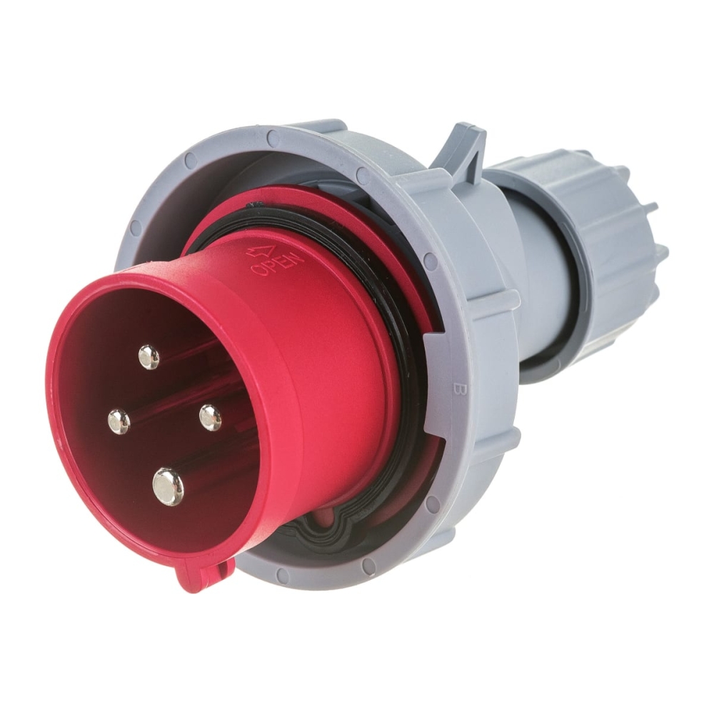Вилка силовая (16 А, 3Р+РЕ, с з/к) TDM Еlectric - Купить с доставкой в СТРОЙУДАЧ