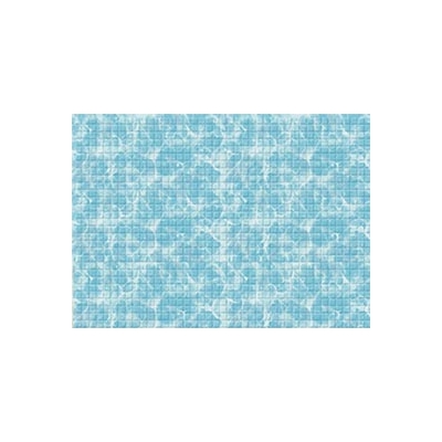 Панель ПВХ 730х1080 мм мозаика блики зелено-голубые УЦЕНКА*