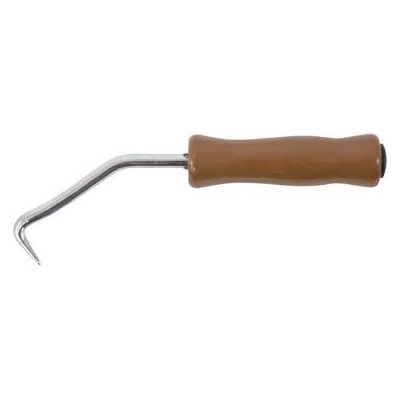 Крюк для вязки арматуры FIT 220 мм деревянная ручка 68151