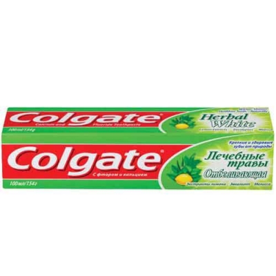 Паста зубная COLGATE Лечебные травы отбеливающая 100мл