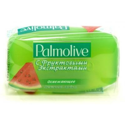 Мыло туалетное PALMOLIVE с Фрукт экстратами Летний арбуз (глицериновое) 90г