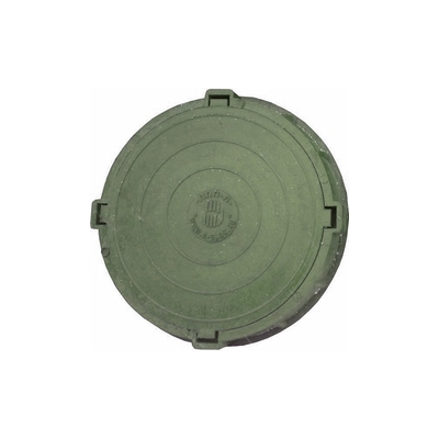 Люк полимерно-композитный легкий d-760 мм 1,5 т зеленый