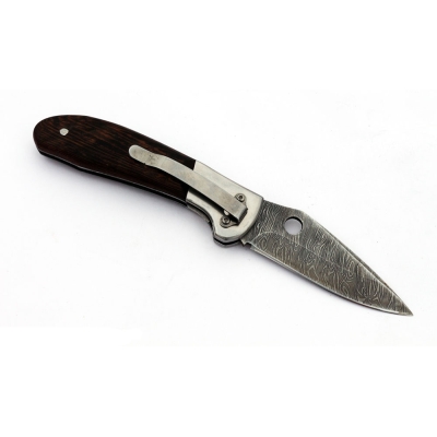 Нож складной "Дельфин" 190 мм, лезвие 67 мм нержавеющая сталь, алюминиево-пластиковая ручка