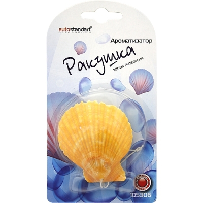 Ароматизатор SНELL Fruit (orange) "Ракушка"AutoStandart,   105306