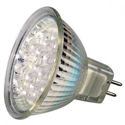 Лампа светодиодная LED MR16 2 Вт GU5.3 2700 K теплый свет