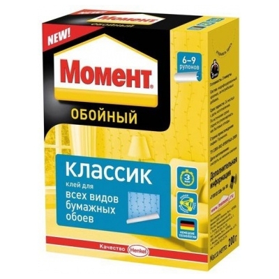 Клей обойный Момент Классик 0,2кг