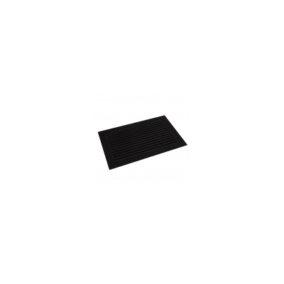 Коврик WINSTON 90*150см, черный, полипропилен на ПВХ основе