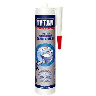 Герметик санитарный TYTAN EURO-LINE силиконовый, бесцветный 290мл
