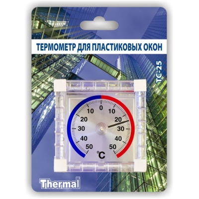 Термометр на липучке в блистере (ТС -25)