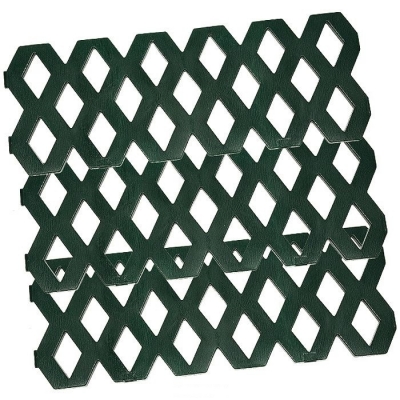 Забор зеленый бордюр 5 секций 22х120см Gard-plast