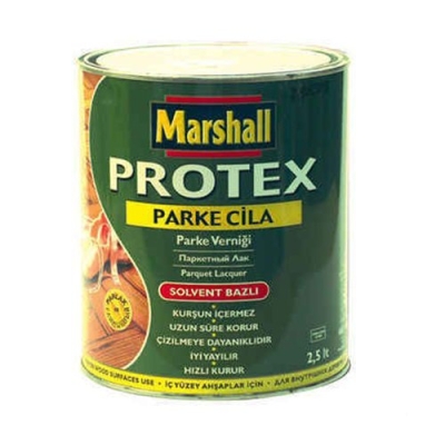 Лак паркетный Marshall Protex Parke Cila глянцевый 2,5л