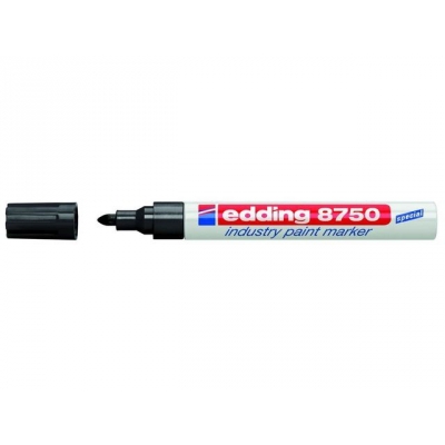 Маркер для промышленной графики Edding 8750 черный 1.5-3 мм