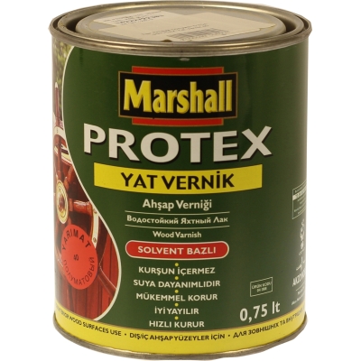 Лак яхтный Marshall PROTEX Yat Vernik 40 полуматовый 0,75л